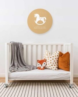 Privé: Kinderkamer Muurcirkel – Hobbelpaard - Printcandy