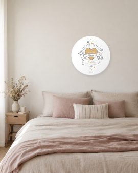Love Muurcirkel – Tattoo Hart - Printcandy