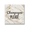 Statement Art – Champagne Please – Dibond Statement Art – Champagne Please – Dibond - Printcandy