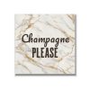 Statement Art – Champagne Please – Plexiglas Statement Art – Champagne Please – Plexiglas - Printcandy