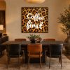 Statement Art – Coffee First – Sfeerfoto interieur Statement Art – Coffee First – Sfeerfoto interieur - Printcandy