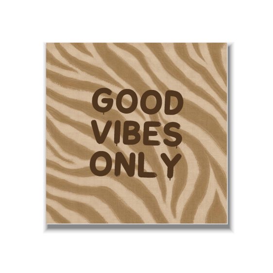 Statement Art – Good Vibes Only – Dibond Statement Art – Good Vibes Only – Dibond - Printcandy