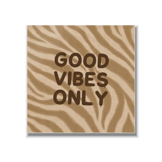 Statement Art – Good Vibes Only – Plexiglas Statement Art – Good Vibes Only – Plexiglas - Printcandy