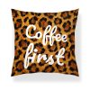 Statement Art Kussen – Coffee First Statement Art Kussen – Coffee First - Printcandy