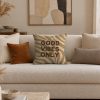 Statement Art Kussen – Good Vibes Only – Sfeerfoto interieur Statement Art Kussen – Good Vibes Only – Sfeerfoto interieur - Printcandy
