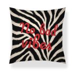 Statement Art Kussen – No Bad Vibes