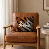 Statement Art Kussen – Rise & Shine – Sfeerfoto interieur Statement Art Kussen – Rise & Shine – Sfeerfoto interieur - Printcandy