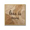 Statement Art – Less Is More – Velours in alu lijst goud Statement Art – Less Is More – Velours in alu lijst goud - Printcandy
