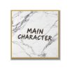 Statement Art – Main Character – Velours in alu lijst goud Statement Art – Main Character – Velours in alu lijst goud - Printcandy