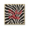 Statement Art – No Bad Vibes – Velours in alu lijst goud Statement Art – No Bad Vibes – Velours in alu lijst goud - Printcandy
