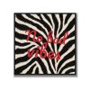 Statement Art – No Bad Vibes – Velours in alu lijst zwart Statement Art – No Bad Vibes – Velours in alu lijst zwart - Printcandy