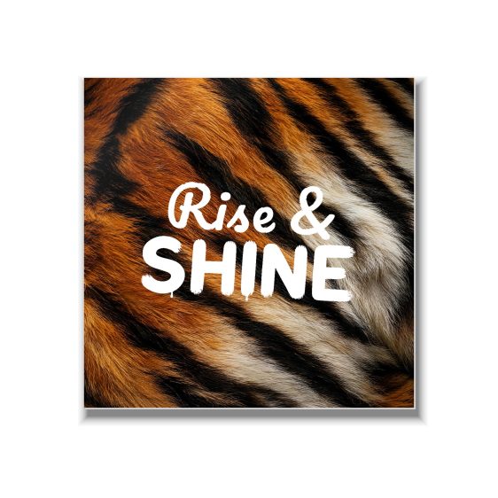 Statement Art – Rise & Shine – Plexiglas - Printcandy