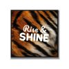 Statement Art – Rise & Shine – Velours in alu lijst zwart - Printcandy