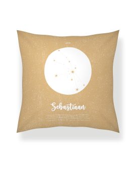Sterrenbeeld geboortekussen met naam Sterrenbeeld geboortekussen met naam - Printcandy