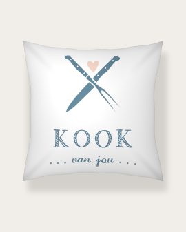 Tekstkussen – Kook Van Jou - Printcandy