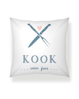 Tekstkussen – Kook Van Jou - Printcandy