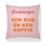 Tekstkussen – Twee Kleuren