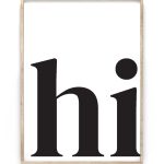 Tekstposter – Groot Woord