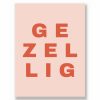Tekstposter – Losse Letters zonder lijst – Printcandy