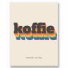 Tekstposter – Retro Regenboog zonder lijst – Printcandy