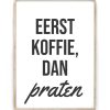 Tekstposter – Strak & Sierlijk in houten lijst – Printcandy