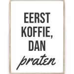 Tekstposter – Strak & Sierlijk