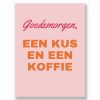 Tekstposter – Twee Kleuren zonder lijst – Printcandy