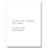 Tekstposter – Typemachine zonder lijst – Printcandy
