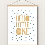 Textielposter – Hello Little One