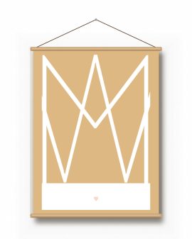 Textielposter – Minimalistisch – Love Letters Textielposter – Minimalistisch - Love Letters - Printcandy
