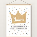 Textielposter – Prins en Prinses