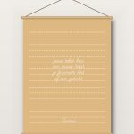 Textielposter – Songtext