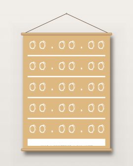 Textielposter – Special Dates - Printcandy